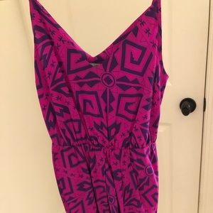 Amanda Uprichard Pink/Dark Blue Cocktail dress